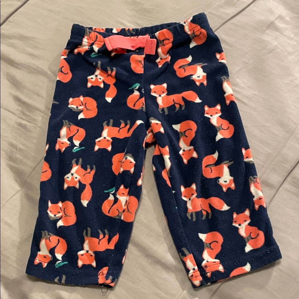 Carter’s Fox Print Fleece pants